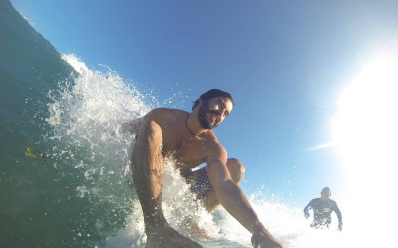 Surfschule auf Cozumel: Wellenreiten