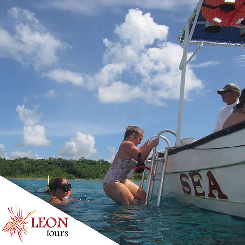 Private boat Charter in Cozumel: Passion Island