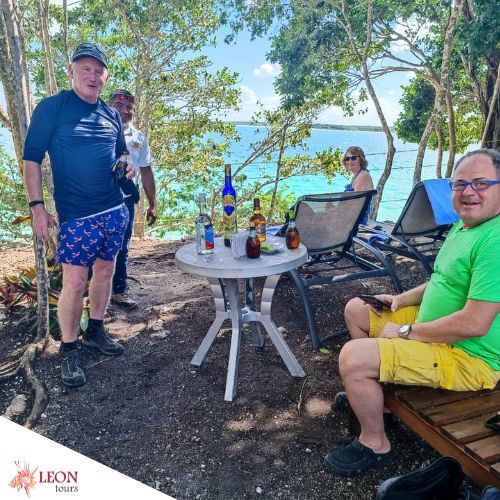 Costa Maya excursions Chacchoben and VIP Beach Club